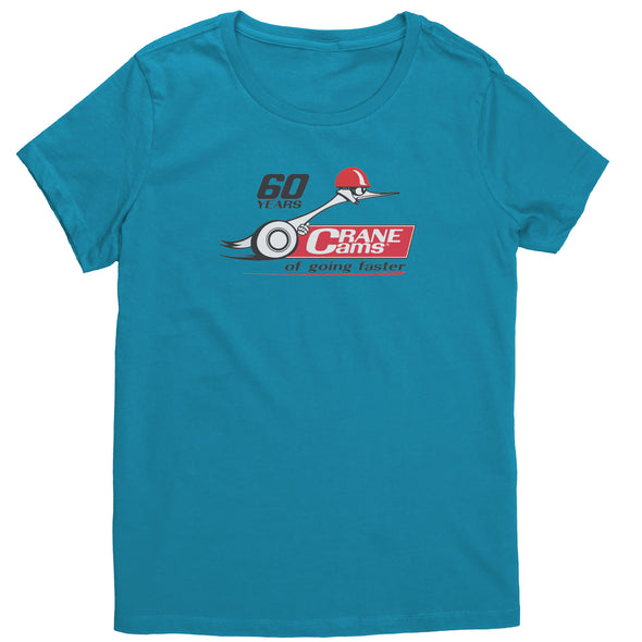 60 Years Crane Cams Women's Tee