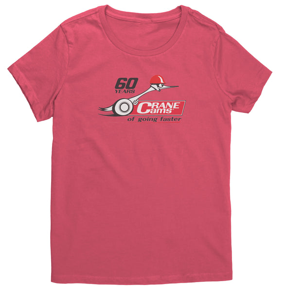 60 Years Crane Cams Women's Tee