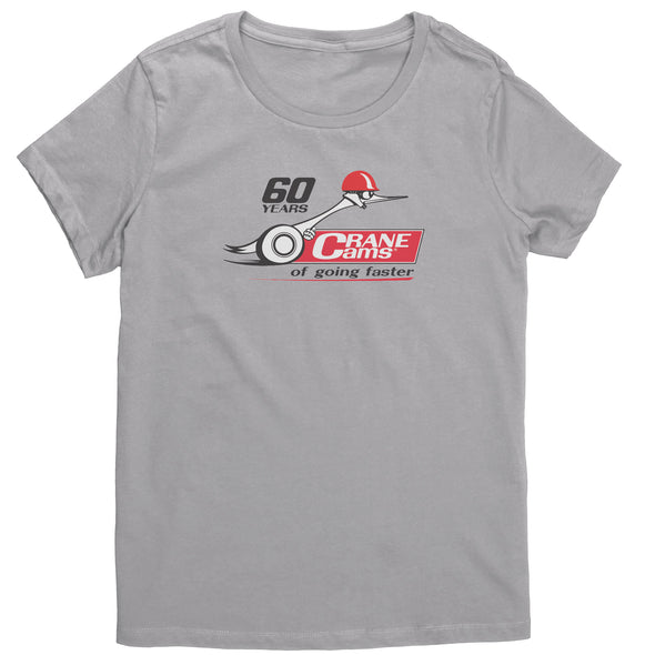 60 Years Crane Cams Women's Tee
