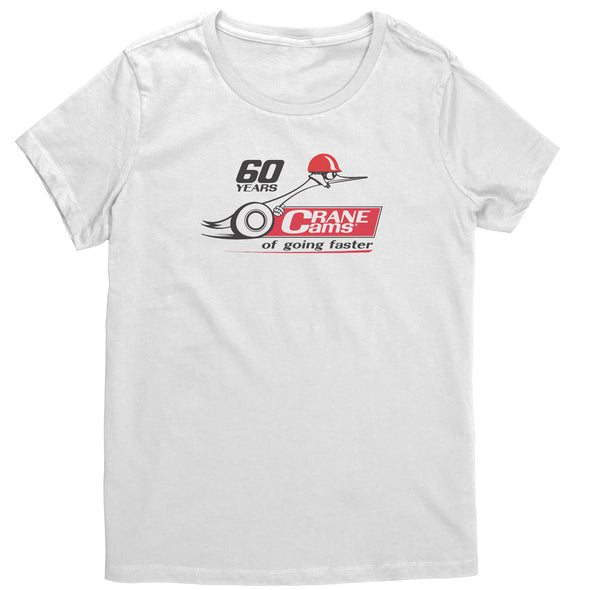 60 Years Crane Cams Women's Tee