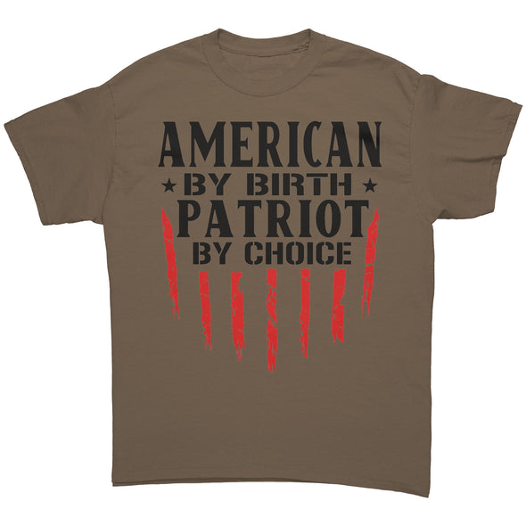 American By Brith Patriot By Birth Tee Shirt