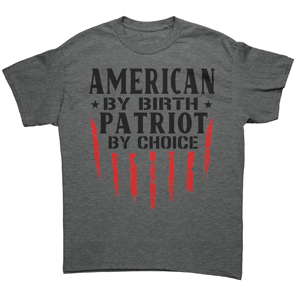 American By Brith Patriot By Birth Tee Shirt