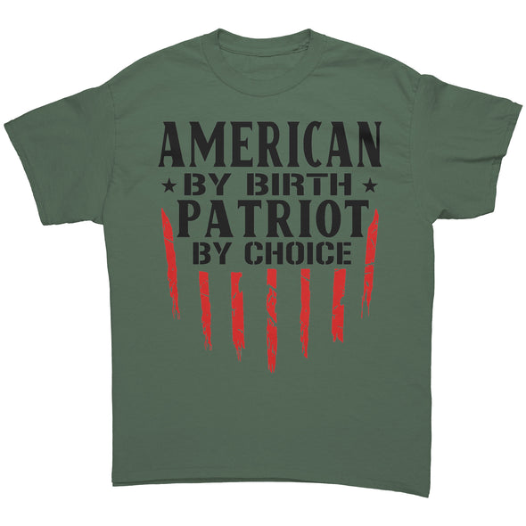 American By Brith Patriot By Birth Tee Shirt