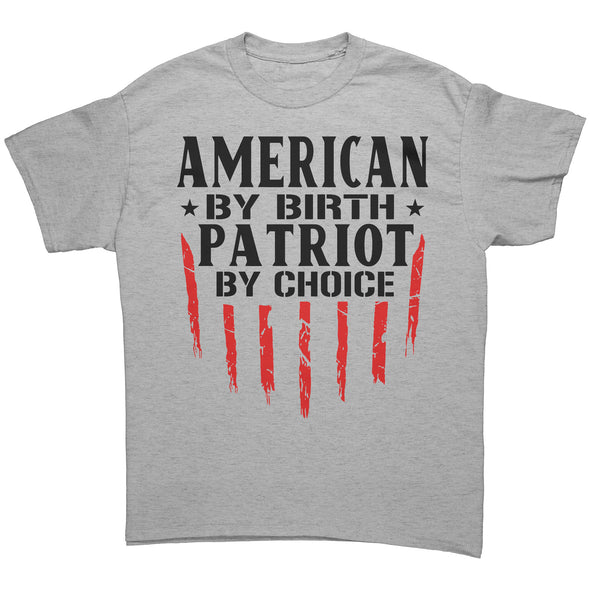 American By Brith Patriot By Birth Tee Shirt