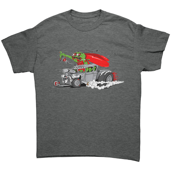 Rat Rod With Green Monster Tee Shirt